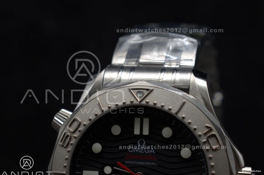 FastDry Best 300M Dial SS A Edition Bracelet Nekton Diver 1:1 Black on Seamaster 1085 VSF 0704